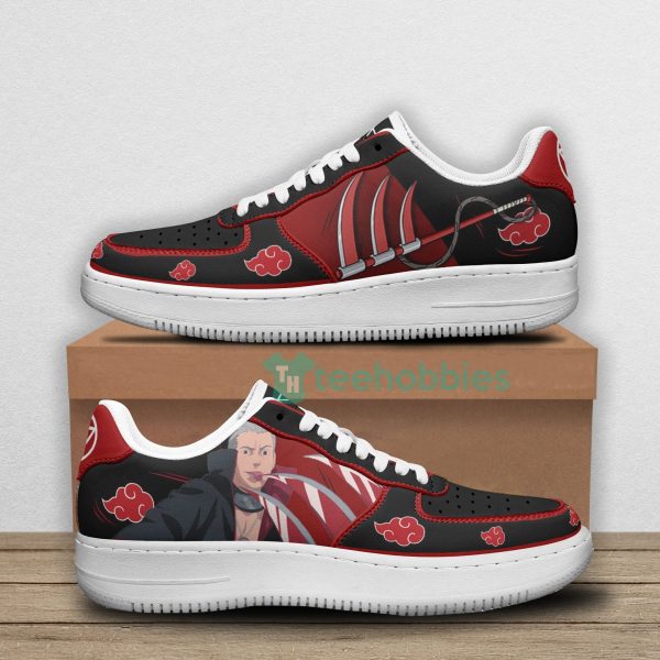 naruto hidan akatsuki custom triple bladed scythe anime fans air force shoes 1 7AW4i 600x600px Naruto Hidan Akatsuki Custom Triple Bladed Scythe Anime Fans Air Force Shoes