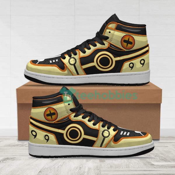 naruto nine tail mode custom naruto anime air hightop shoes 1 R8RSb 600x600px Naruto Nine Tail Mode Custom Naruto Anime Air Hightop Shoes