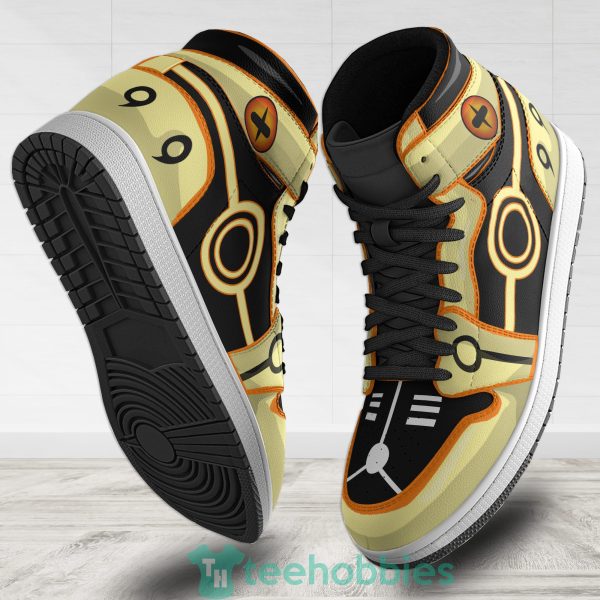 naruto nine tail mode custom naruto anime air hightop shoes 2 WdpiP 600x600px Naruto Nine Tail Mode Custom Naruto Anime Air Hightop Shoes