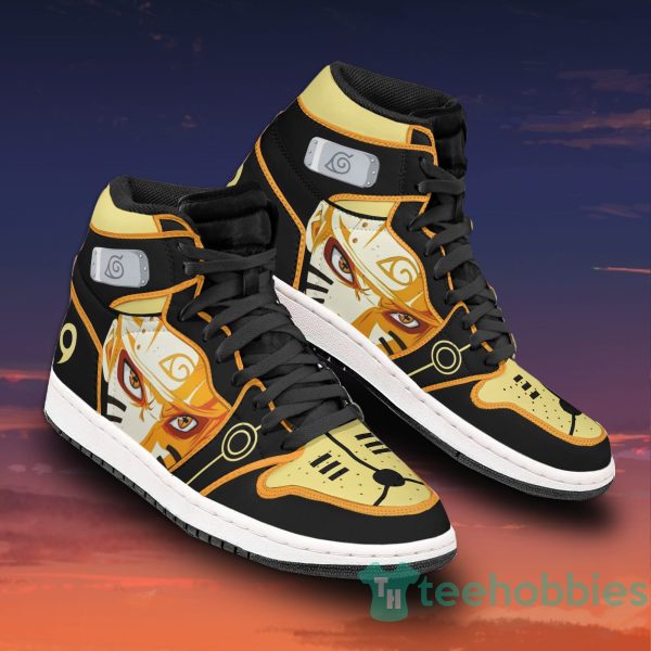 naruto nine tails anime custom naruto chakra mode air jordan hightop shoes 2 3kcDi 600x600px Naruto Nine Tails Anime Custom Naruto Chakra Mode Air Jordan Hightop Shoes