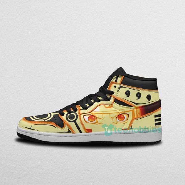 naruto nine tails custom chakra mode form anime air jordan hightop shoes 3 20lr2 600x600px Naruto Nine Tails Custom Chakra Mode Form Anime Air Jordan Hightop Shoes