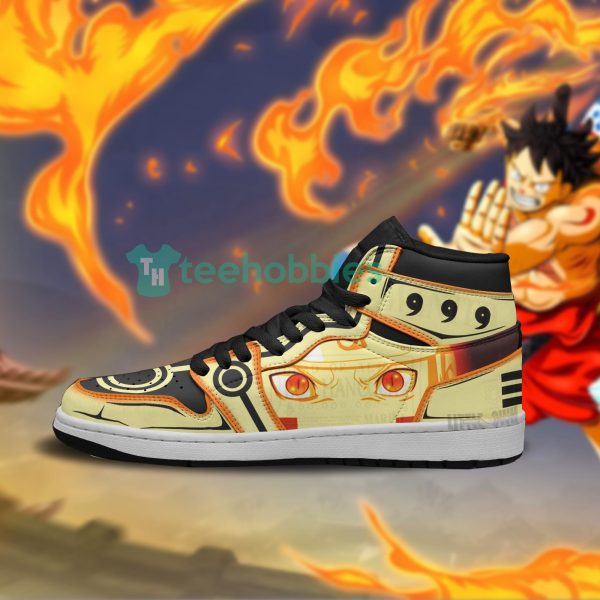 naruto nine tails custom chakra mode form anime air jordan hightop shoes 3 CSHCE 600x600px Naruto Nine Tails Custom Chakra Mode Form Anime Air Jordan Hightop Shoes