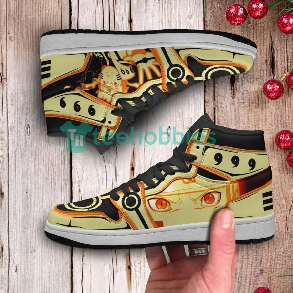 naruto nine tails custom chakra mode form anime air jordan hightop shoes 4 RcECf 600x600px Naruto Nine Tails Custom Chakra Mode Form Anime Air Jordan Hightop Shoes
