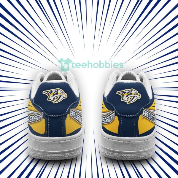 nashville predators custom ball air force shoes for fans 3 wMmmc 600x600px Nashville Predators Custom Ball Air Force Shoes For Fans
