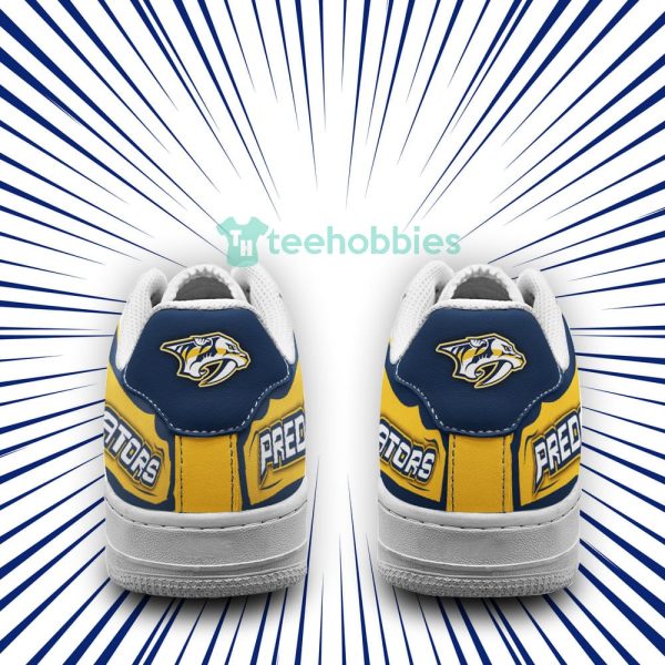 nashville predators team simple style air force shoes for fans 3 qUJJf 600x600px Nashville Predators Team Simple Style Air Force Shoes For Fans