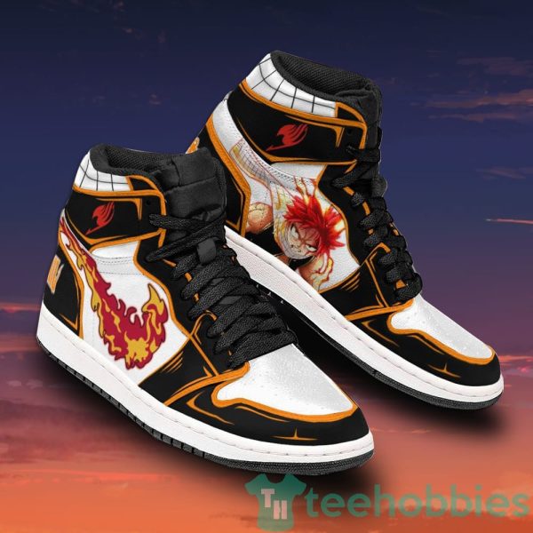 natsu dragneel anime custom fairy tail air jordan hightop shoes 2 I0Itq 600x600px Natsu Dragneel Anime Custom Fairy Tail Air Jordan Hightop Shoes