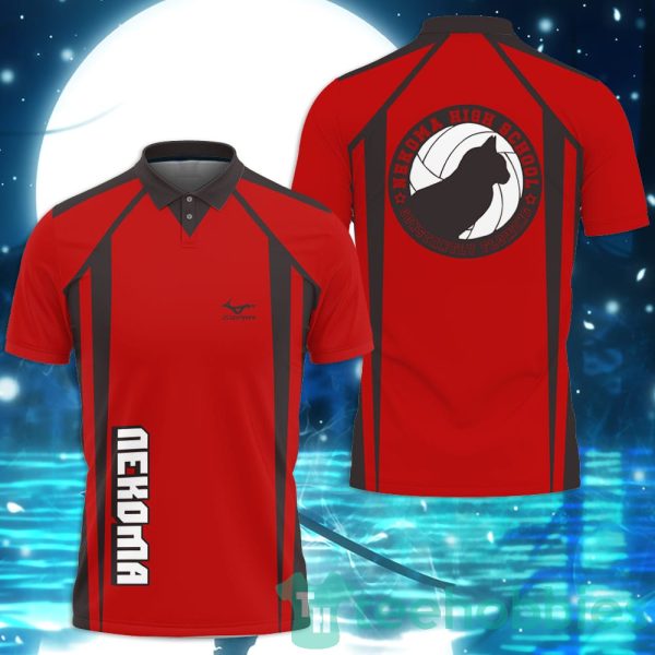 nekoma haikyuu custom anime red polo shirt for men and women 1 NRQBC 600x600px Nekoma Haikyuu Custom Anime Red Polo Shirt For Men And Women