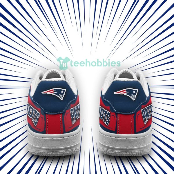 new england patriots team simple style air force shoes for fans 3 Hnl1A 600x600px New England Patriots Team Simple Style Air Force Shoes For Fans