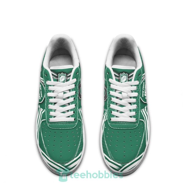 new york jets logo and striped style air force shoes for fans 2 WtdFG 600x600px New York Jets Logo And Striped Style Air Force Shoes For Fans