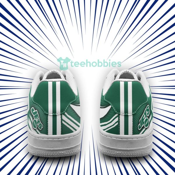 new york jets logo and striped style air force shoes for fans 3 N3wrE 600x600px New York Jets Logo And Striped Style Air Force Shoes For Fans