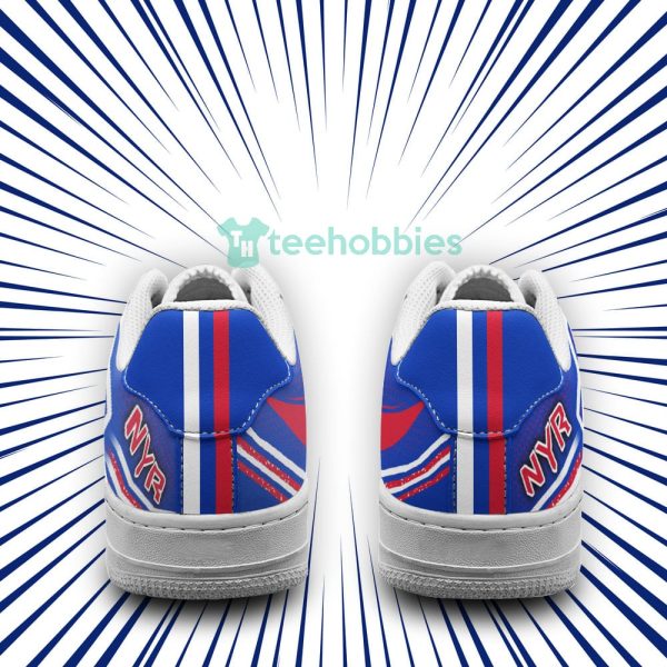 new york rangers logo and striped style air force shoes for fans 3 JwRAb 600x600px New York Rangers Logo And Striped Style Air Force Shoes For Fans