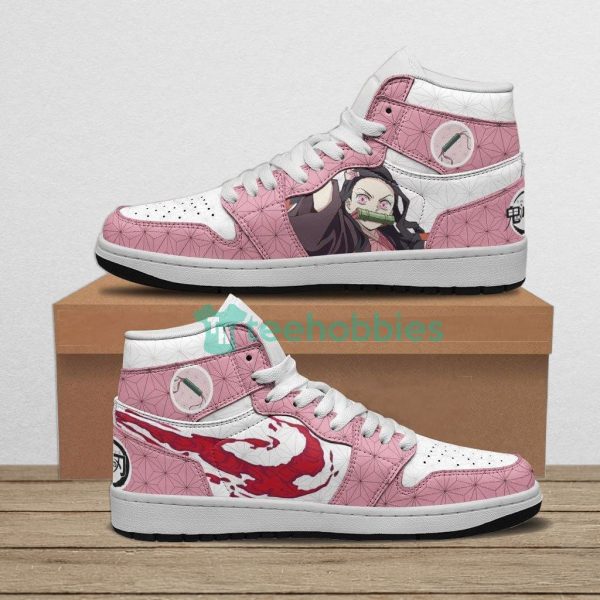 nezuko custom anime anime custom air jordan hightop shoes 1 a9CLn 600x600px Nezuko Custom Anime Anime Custom Air Jordan Hightop Shoes