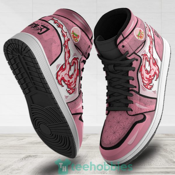 nezuko kamado custom demon slayer anime air hightop shoes 2 EE9cn 600x600px Nezuko Kamado Custom Demon Slayer Anime Air Hightop Shoes