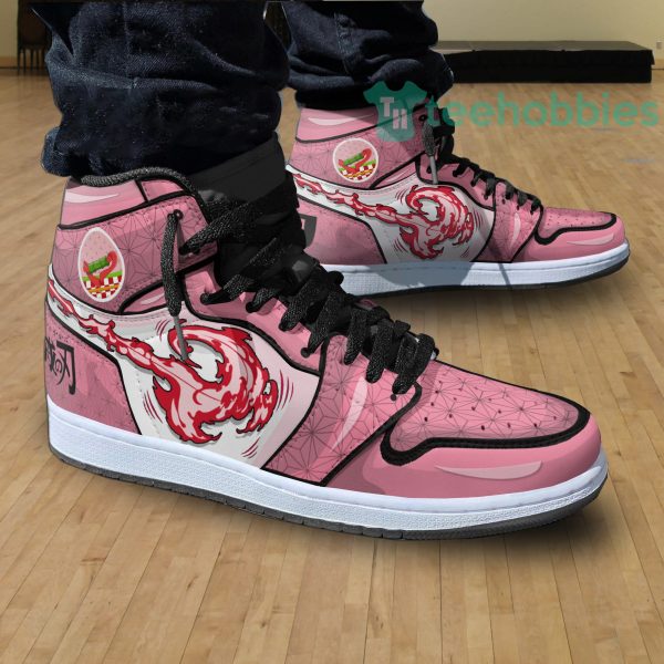 nezuko kamado custom demon slayer anime air hightop shoes 3 KeJLi 600x600px Nezuko Kamado Custom Demon Slayer Anime Air Hightop Shoes