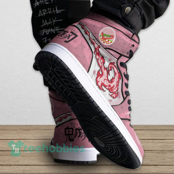 nezuko kamado custom demon slayer anime air hightop shoes 4 LmuWx 600x600px Nezuko Kamado Custom Demon Slayer Anime Air Hightop Shoes