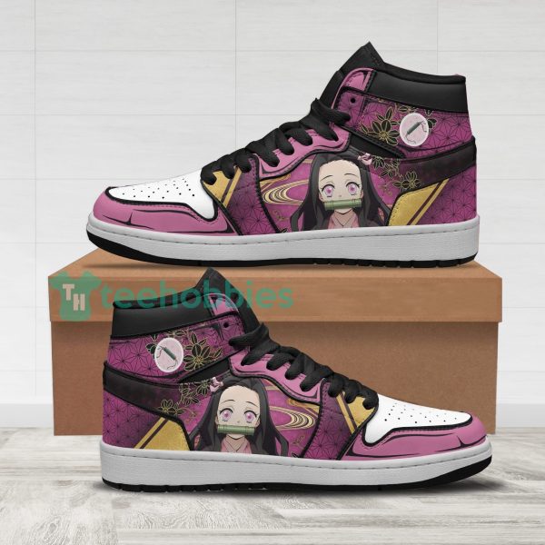 nezuko sneakers custom demon slayers air jordan hightop shoes 1 li0lV 600x600px Nezuko Sneakers Custom Demon Slayers Air Jordan Hightop Shoes