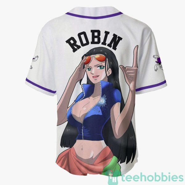 nico robin one piece custom anime jersey baseball shirt for fans 3 17Lc5 600x600px Nico Robin One Piece Custom Anime Jersey Baseball Shirt For Fans
