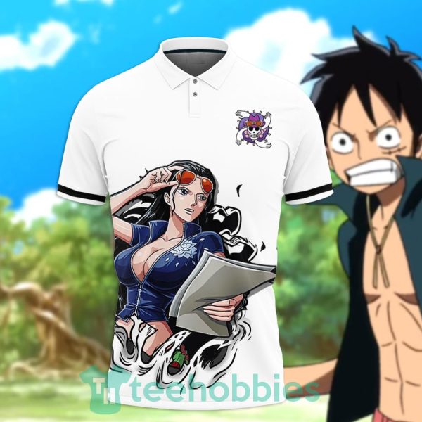 nico robin polo shirt custom anime one piece for anime fans 2 v3aj1 600x600px Nico Robin Polo Shirt Custom Anime One Piece For Anime Fans