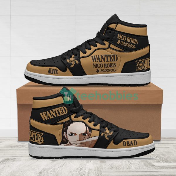 nico robin wanted custom one piece anime air hightop shoes 1 5KWxs 600x600px Nico Robin Wanted Custom One Piece Anime Air Hightop Shoes