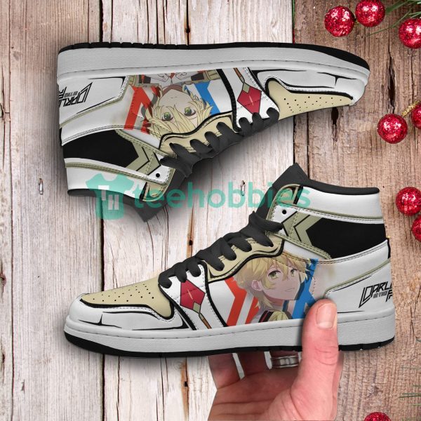 nine alpha custom darling in the franxx anime air jordan hightop shoes 2 rMTpc 600x600px Nine Alpha Custom Darling in the Franxx Anime Air Jordan Hightop Shoes