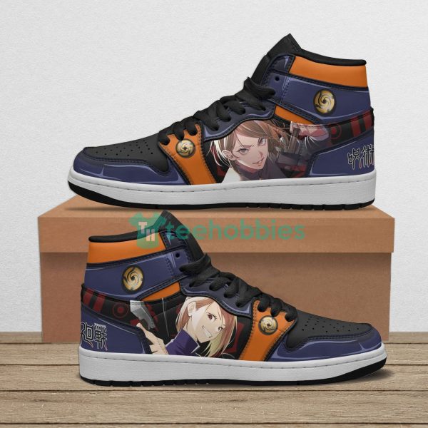nobara kugisaki custom jujutsu kaisen anime air jordan hightop shoes 1 VLMr5 600x600px Nobara Kugisaki Custom Jujutsu Kaisen Anime Air Jordan Hightop Shoes