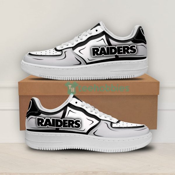 oakland raiders team simple style air force shoes for fans 1 Xy9gU 600x600px Oakland Raiders Team Simple Style Air Force Shoes For Fans