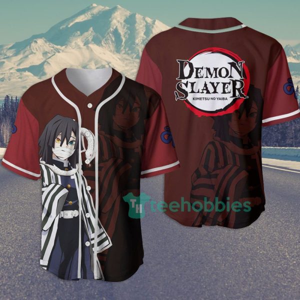 obanai iguro custom kimetsu anime jersey baseball shirt for fans 1 Kmbnr 600x600px Obanai Iguro Custom Kimetsu Anime Jersey Baseball Shirt For Fans