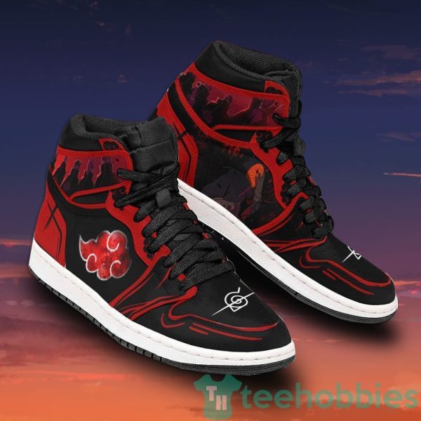 obito akatsuki custom naruto anime air jordan hightop shoes 2 HF9sQ 600x600px Obito Akatsuki Custom Naruto Anime Air Jordan Hightop Shoes