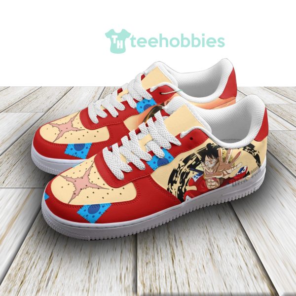 one piece monkey d. luffy custom anime air force shoes 2 1PqV8 600x600px One Piece Monkey D. Luffy Custom Anime Air Force Shoes