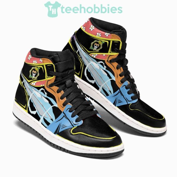 one piece sneakers brook sword custom air jordan hightop shoes 2 wRAf8 600x600px One Piece Sneakers Brook Sword Custom Air Jordan Hightop Shoes