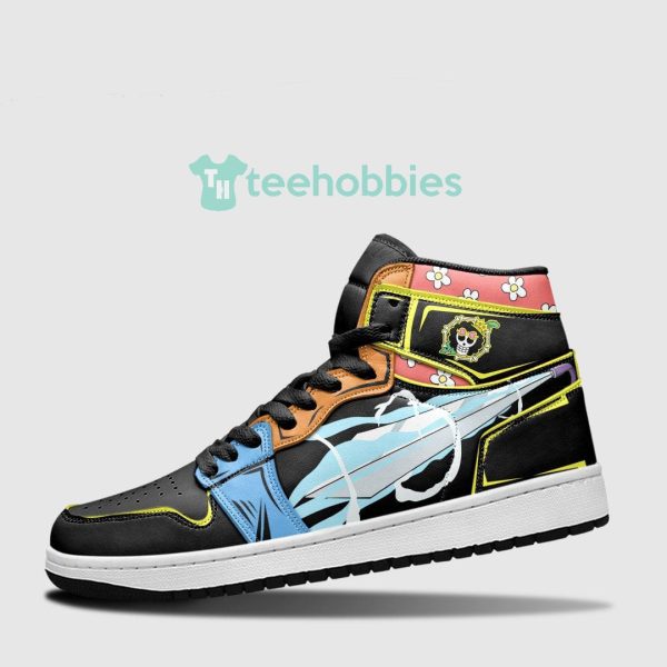 one piece sneakers brook sword custom air jordan hightop shoes 3 e5tuY 600x600px One Piece Sneakers Brook Sword Custom Air Jordan Hightop Shoes