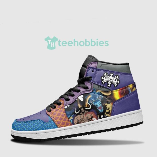 one piece sneakers kaido custom air jordan hightop shoes 3 onehA 600x600px One Piece Sneakers Kaido Custom Air Jordan Hightop Shoes