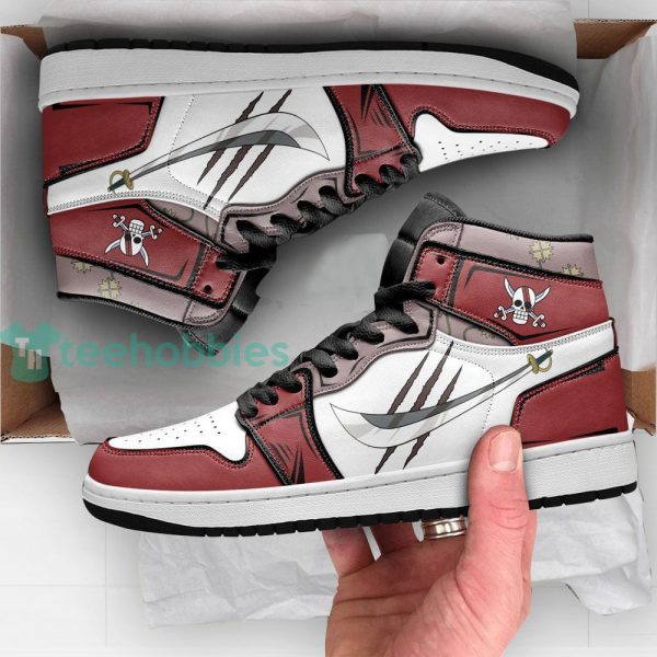 one piece sneakers shanks sword custom air jordan hightop shoes 4 bMhOm 600x600px One Piece Sneakers Shanks Sword Custom Air Jordan Hightop Shoes