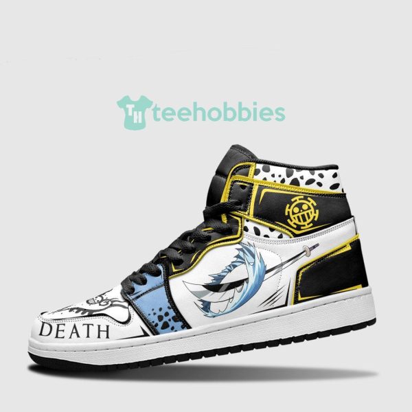 one piece sneakers trafalgar law room custom air jordan hightop shoes 3 1gD24 600x600px One Piece Sneakers Trafalgar Law Room Custom Air Jordan Hightop Shoes