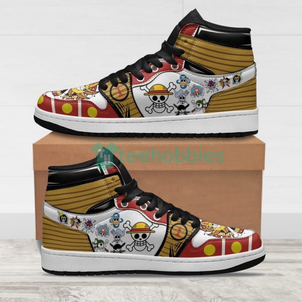 one piece straw hat pirates sneakers custom air jordan hightop shoes 1 j7seM 600x600px One Piece Straw Hat Pirates Sneakers Custom Air Jordan Hightop Shoes