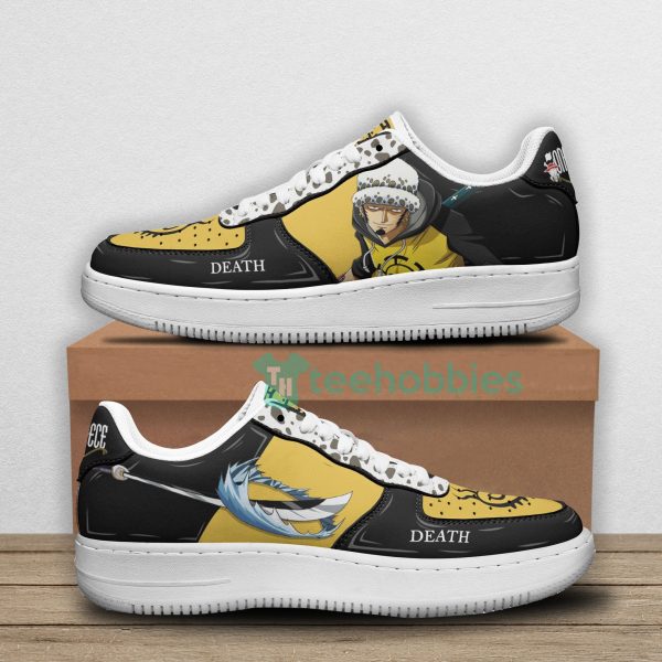one piece trafalgar law custom anime air force shoes 1 bOgkv 600x600px One Piece Trafalgar Law Custom Anime Air Force Shoes