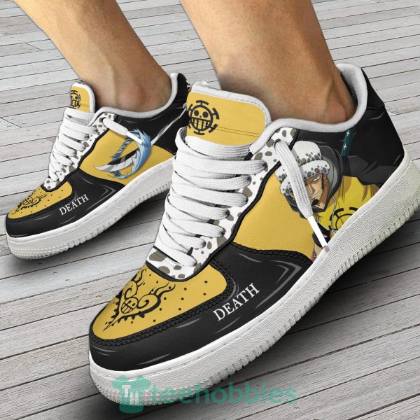 one piece trafalgar law custom anime air force shoes 4 cFIKi 600x600px One Piece Trafalgar Law Custom Anime Air Force Shoes