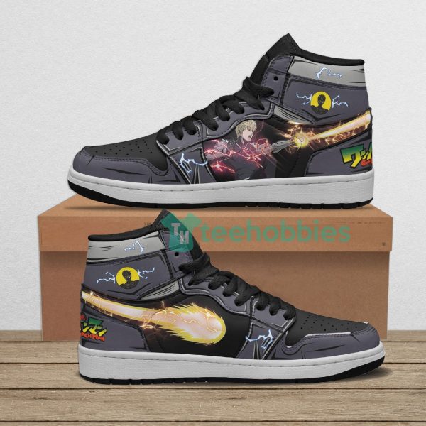 one punch man anime genos custom air jordan hightop shoes 1 xRk8X 600x600px One Punch Man Anime Genos Custom Air Jordan Hightop Shoes