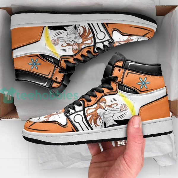orihime inoue sneakers custom bleach manga air jordan hightop shoes 4 hGwe4 600x600px Orihime Inoue Sneakers Custom Bleach Manga Air Jordan Hightop Shoes