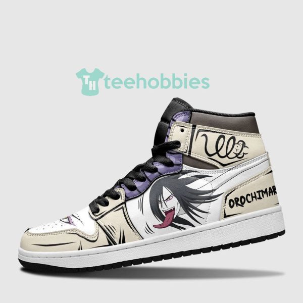 orochimaru snake sneakers naruto anime custom air jordan hightop shoes 3 yyJyR 600x600px Orochimaru Snake Sneakers Naruto Anime Custom Air Jordan Hightop Shoes
