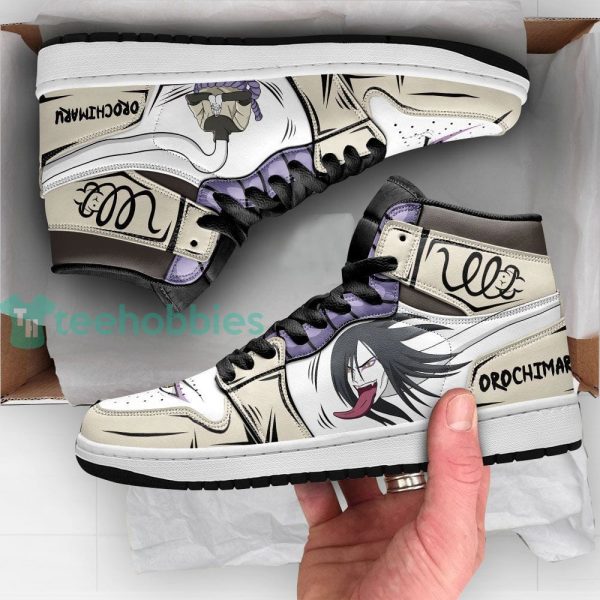 orochimaru snake sneakers naruto anime custom air jordan hightop shoes 4 2KzEE 600x600px Orochimaru Snake Sneakers Naruto Anime Custom Air Jordan Hightop Shoes