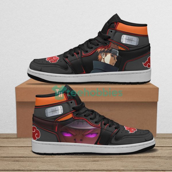pain akatsuki anime custom anime air jordan hightop shoes 1 tdsfP 600x600px Pain Akatsuki Anime Custom Anime Air Jordan Hightop Shoes