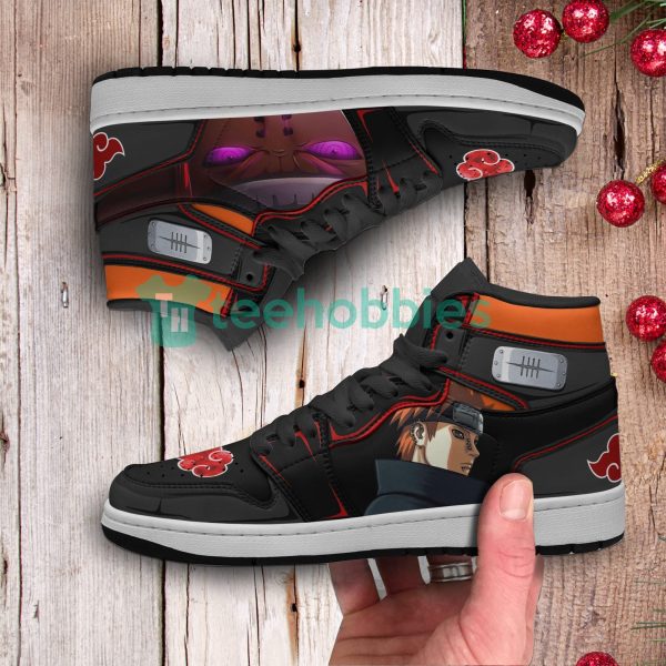 pain akatsuki anime custom anime air jordan hightop shoes 4 5ig1q 600x600px Pain Akatsuki Anime Custom Anime Air Jordan Hightop Shoes