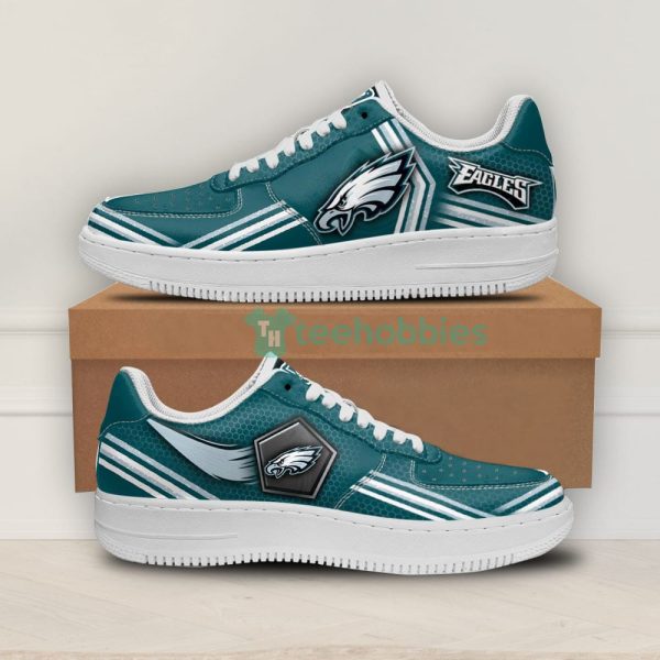 philadelphia eagles logo and striped style air force shoes for fans 1 MBC5j 600x600px Philadelphia Eagles Logo And Striped Style Air Force Shoes For Fans
