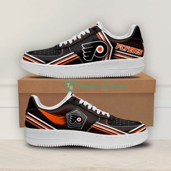 philadelphia flyers logo and striped style air force shoes for fans 1 F3Th7 600x600px Philadelphia Flyers Logo And Striped Style Air Force Shoes For Fans