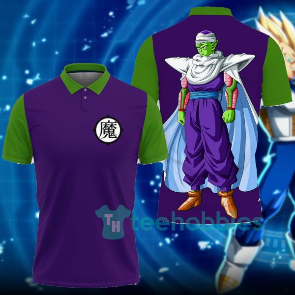 piccolo dragon ball custom anime polo shirt for fans 1 kavVw 600x600px Piccolo Dragon Ball Custom Anime Polo Shirt For Fans