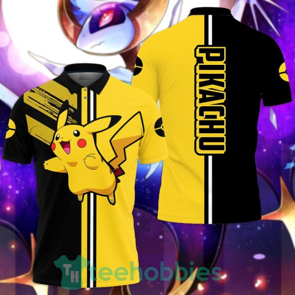pikachu polo shirt custom pokemon anime gift for fans 1 WjQIF 600x600px Pikachu Polo Shirt Custom Pokemon Anime Gift For Fans