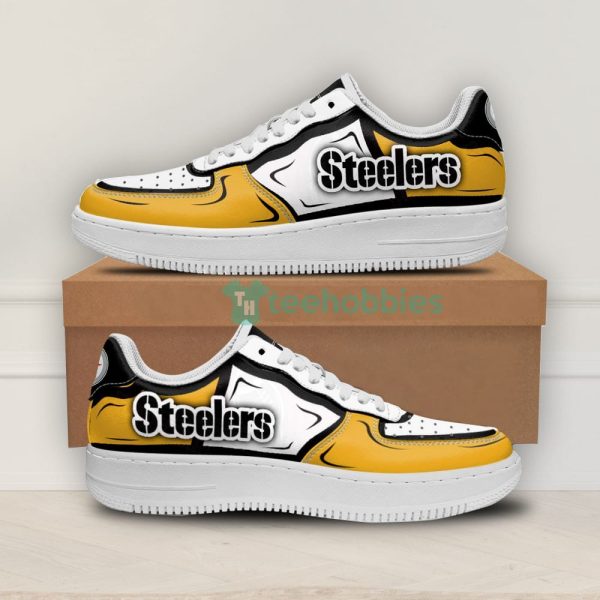 pittsburgh steelers team simple style air force shoes for fans 1 C0jEs 600x600px Pittsburgh Steelers Team Simple Style Air Force Shoes For Fans