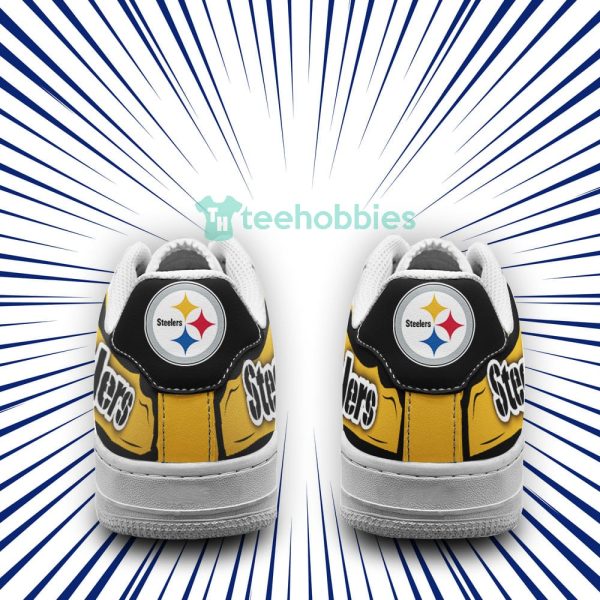 pittsburgh steelers team simple style air force shoes for fans 3 Fb9Bg 600x600px Pittsburgh Steelers Team Simple Style Air Force Shoes For Fans