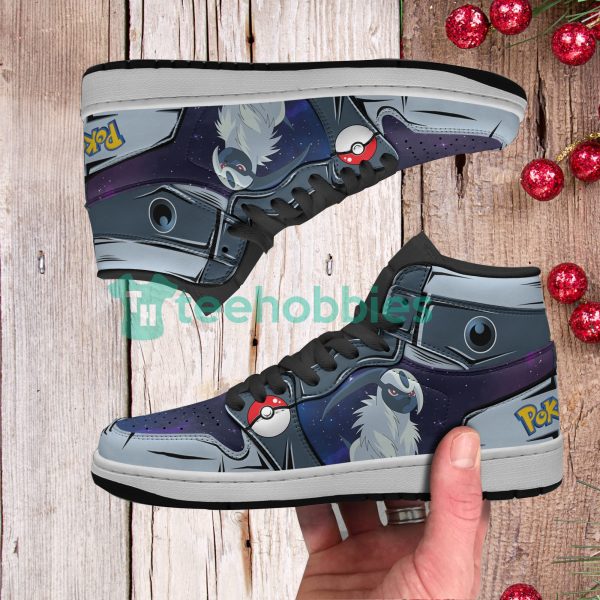 pokemon absol fans custom anime air jordan hightop shoes 3 2d6UO 600x600px Pokemon Absol Fans Custom Anime Air Jordan Hightop Shoes
